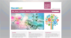 Desktop Screenshot of databaseresearch.maccabitech.com